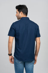 Regular Fit Solid Casual Cotton Shirt
