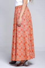 Reactive Printed Cotton Ethnic Skirt