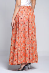 Reactive Printed Cotton Ethnic Skirt