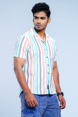 Regular Fit Striped Casual Shirt