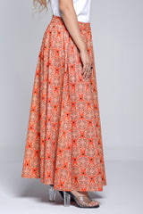 Reactive Printed Cotton Ethnic Skirt
