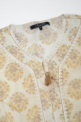 Smart Fit Printed Ethnic Kurta