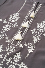 Smart Fit Printed Two-Piece Ethnic Set