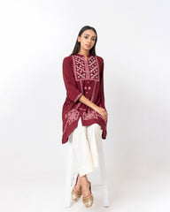 Relaxed Fit Embroidered Ethnic Kurti