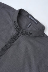 Regular Fit Embroidered Formal Ethnic Kurta Set