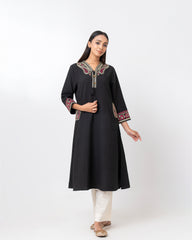 Smart Fit Embroidered One-Piece Ethnic Kurta