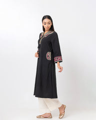 Smart Fit Embroidered One-Piece Ethnic Kurta