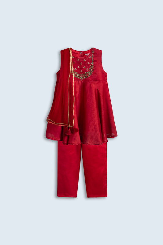 Newborn Girls Ethnic Partywear Set (6-18 Months)
