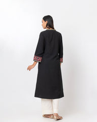 Smart Fit Embroidered One-Piece Ethnic Kurta
