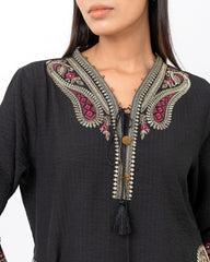 Smart Fit Embroidered One-Piece Ethnic Kurta