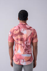 Slim Fit Printed Casual Shirt