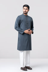 Regular Fit Embroidered Semi-Formal Panjabi