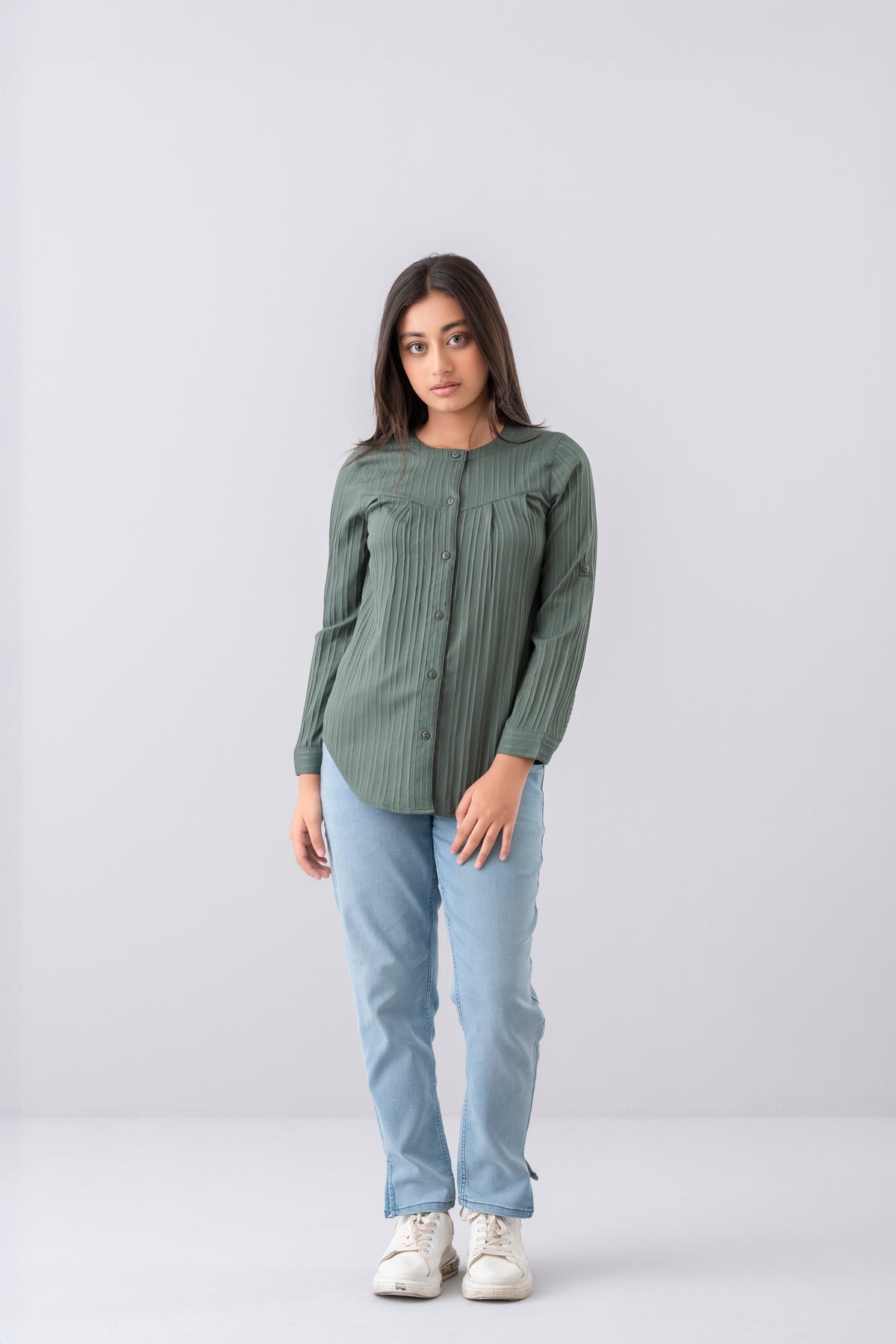 Junior Girls' Western Fashion Top (10-14 Years)