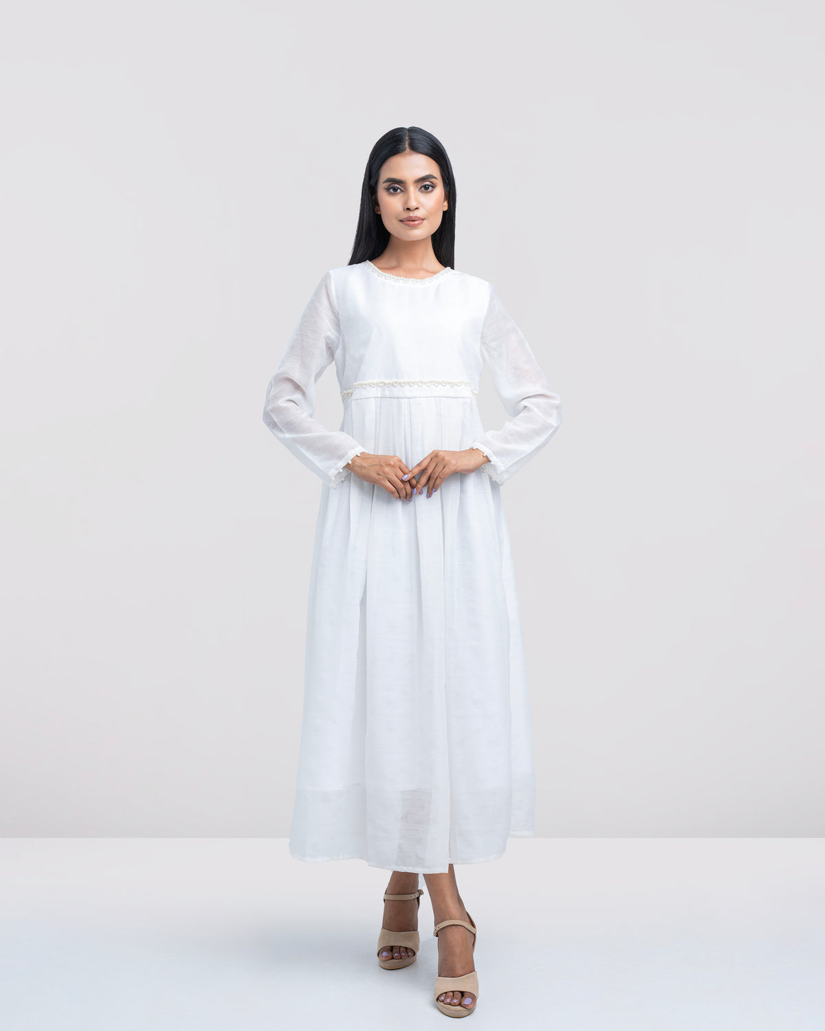 Women's Hand Embroidered Long Dress