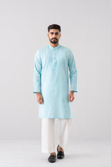 Regular Fit Embroidered Semi-Formal Panjabi