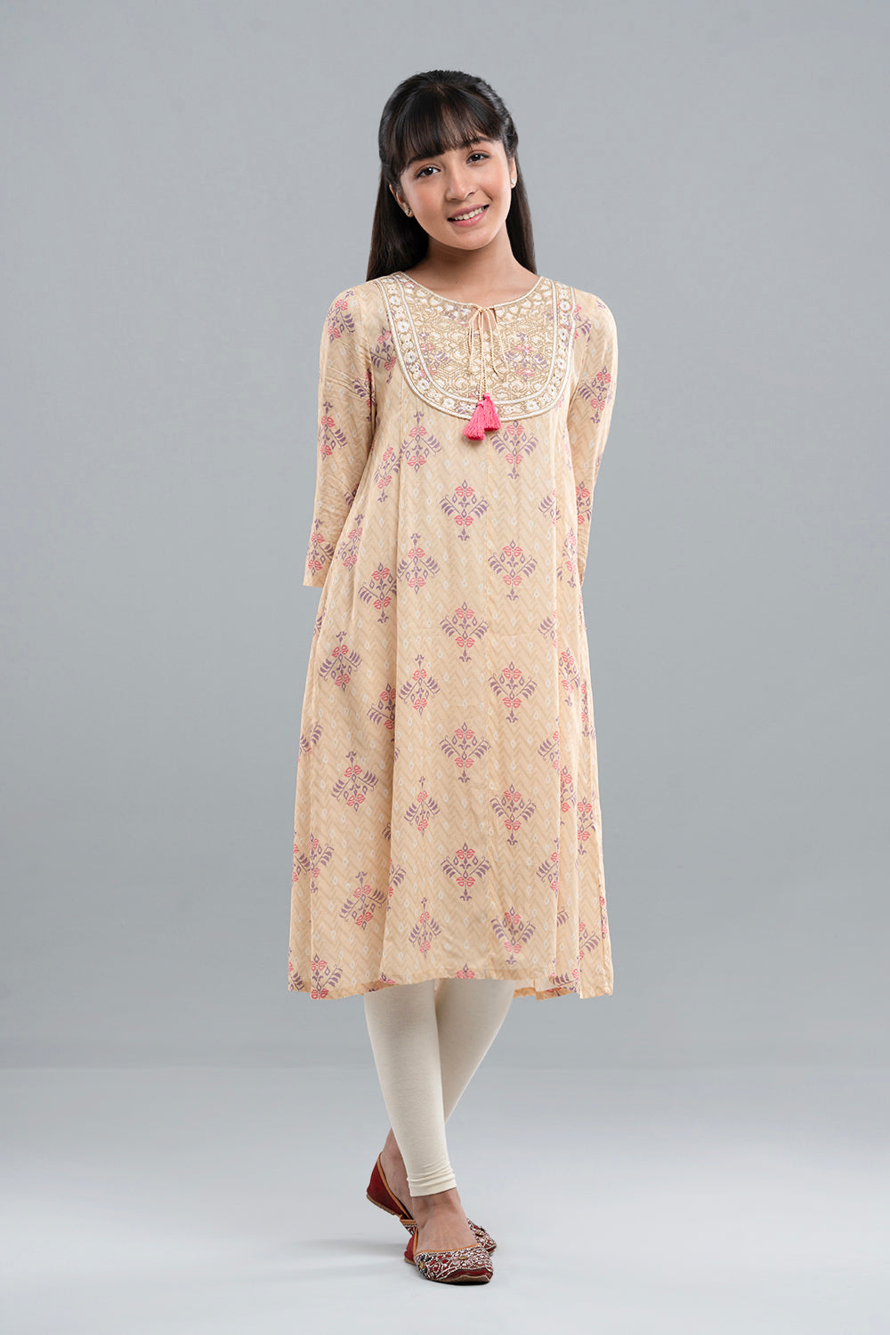 Junior Girls' Ethnic Top (10-14 Years)