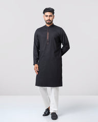 Regular Fit Embroidered Semi-Formal Panjabi