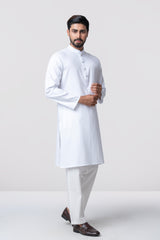Regular Fit Jacquard Cotton Semi-Formal Panjabi