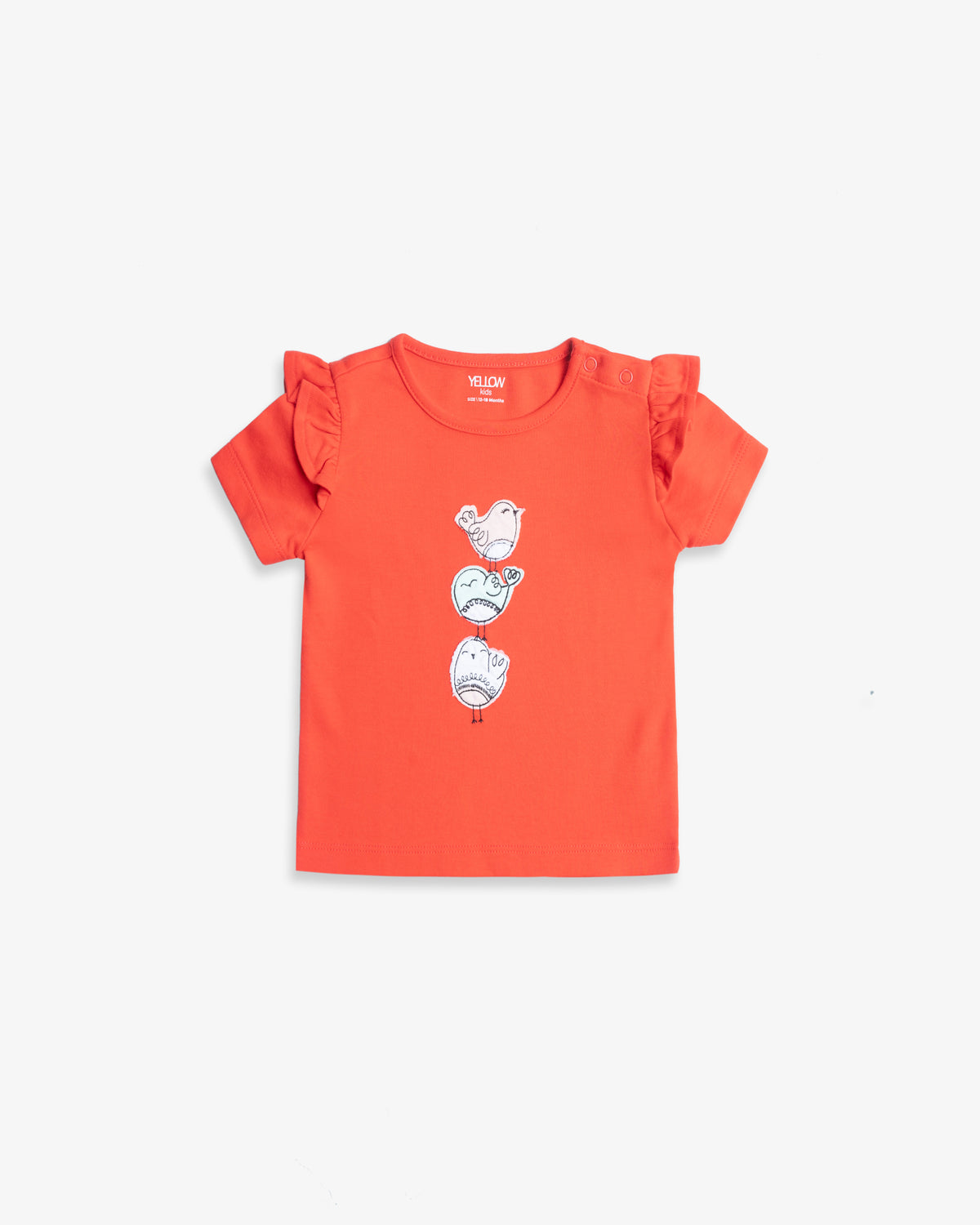 Newborn Girls' T-Shirt (0-6 Months)