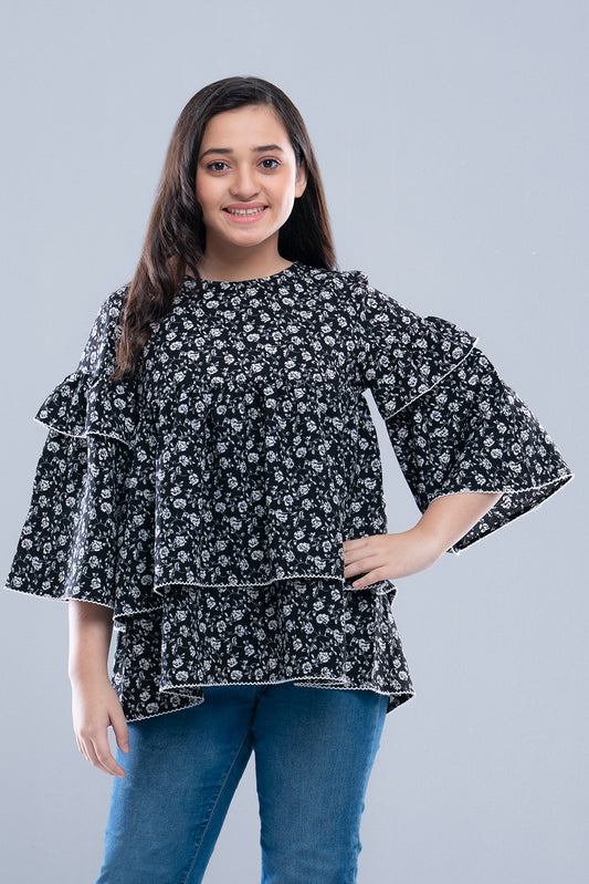 Junior Girls Western Fashion Top (10-14 Years)