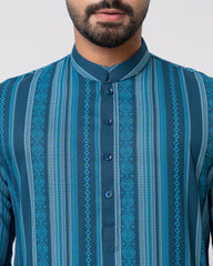 Regular Fit Printed Panjabi