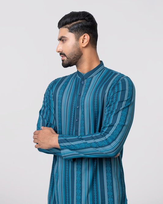 Regular Fit Printed Panjabi