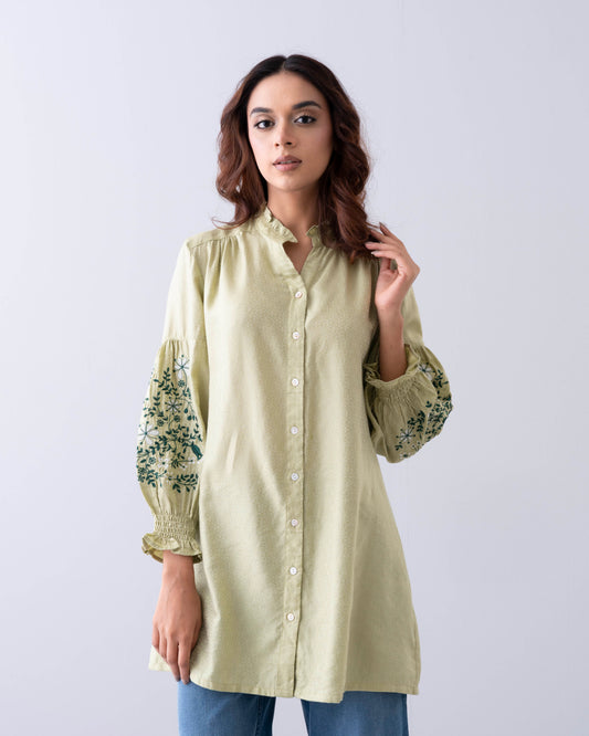 Embroidered Fashion Top - Mystika