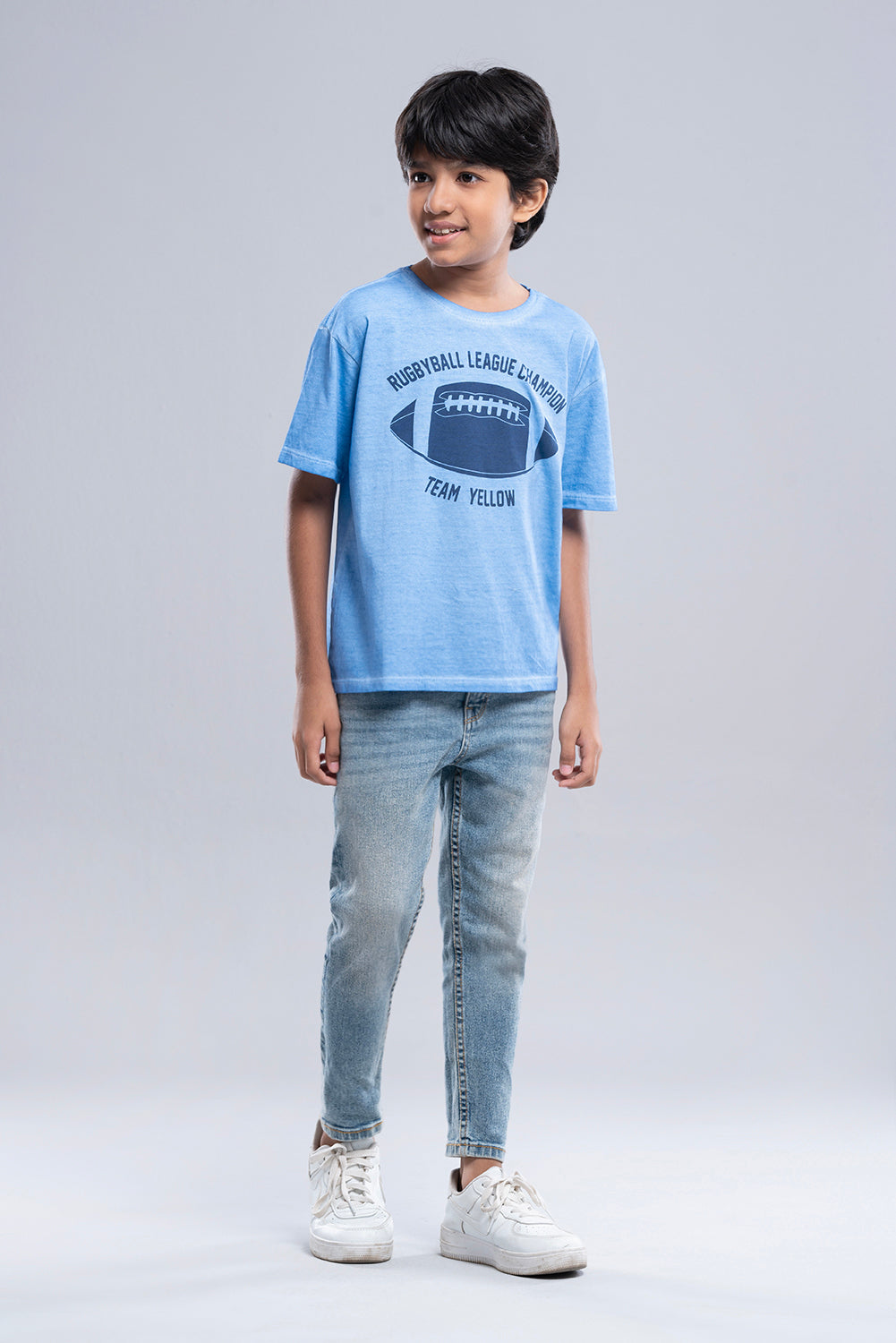 Junior Boys' Athleisure T-Shirt (10-14 Years)