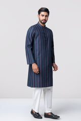 Regular Fit Jacquard Cotton Semi-Formal Panjabi