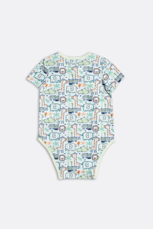 Newborn Boys' Body Suit (0-6 Months)