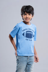 Junior Boys' Athleisure T-Shirt (10-14 Years)