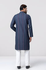 Regular Fit Jacquard Cotton Semi-Formal Panjabi