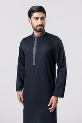 Regular Fit Embroidered Semi-Formal Panjabi