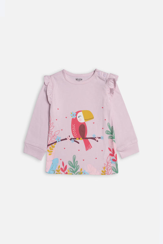 Newborn Girls' T-Shirt (6-18 Months)