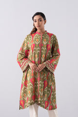 Relaxed Fit Printed Lawn Kurta