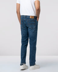 Straight Fit Blue Jeans