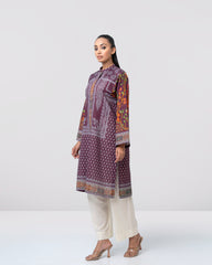 Relaxed Fit Printed One-Piece Lawn Kurta