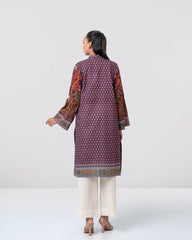 Relaxed Fit Printed One-Piece Lawn Kurta