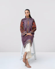 Relaxed Fit Printed One-Piece Lawn Kurta