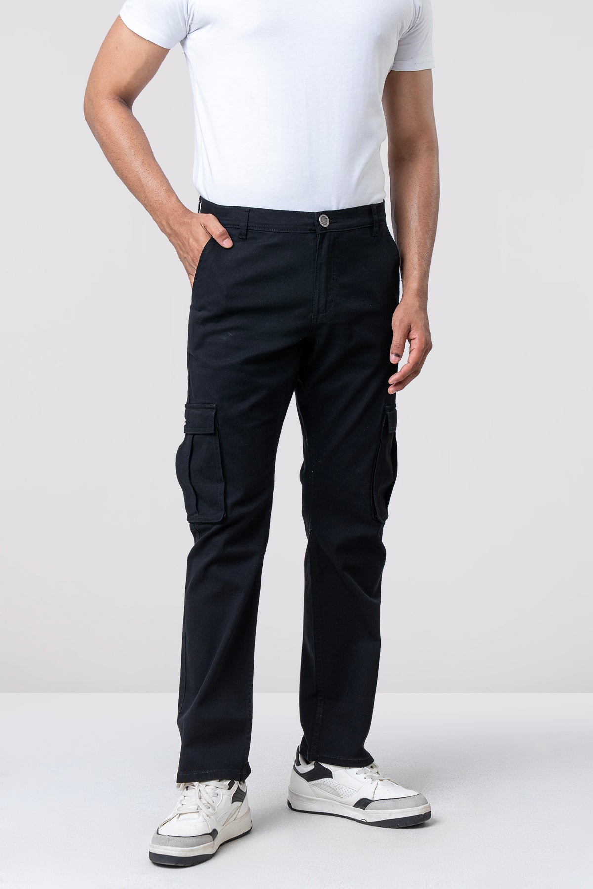 Straight Fit Fashion Trousers