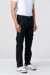 Straight Fit Fashion Trousers