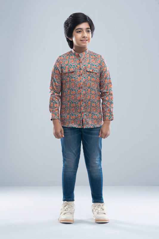 Boys Woven Shirt (6-8 Years)