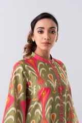 Relaxed Fit Printed Lawn Kurta