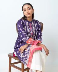 Smart Fit Embroidered One Piece Lawn Kurti
