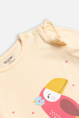 Newborn Girls' T-Shirt (0-6 Months)