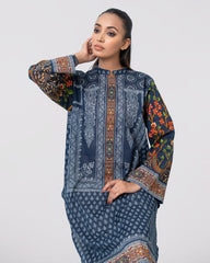 Relaxed Fit Printed One-Piece Lawn Kurta