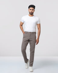 Regular Fit Solid Chinos