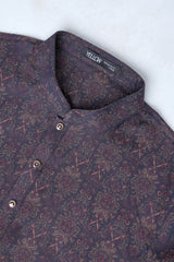 Regular Fit Jacquard Cotton Semi-Formal Panjabi