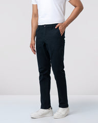 Regular Fit Solid Chinos