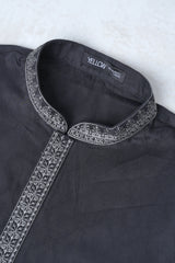 Regular Fit Embroidered Semi-Formal Panjabi